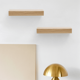 Floating Shelves  11.8 Wall Mounted Wood Shelves For Bathroom, Bedroom Living Room Kitchen Hanging Shelf For Books Storage Decor With Invisible B (Option: Maple)